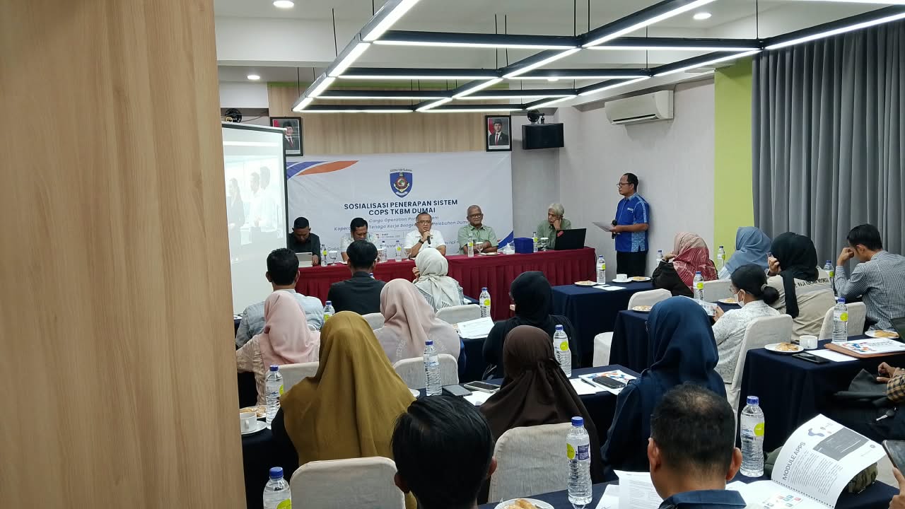 Sosialisasi COPS TKBM Dumai, Dorong Transformasi Digital Operasional Bongkar Muat